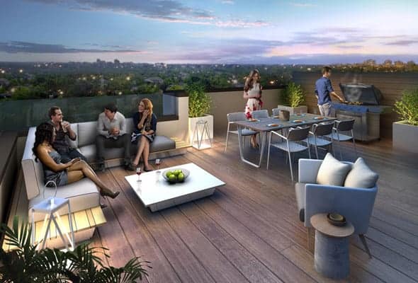 Scenic view of a nature-inspired residential development