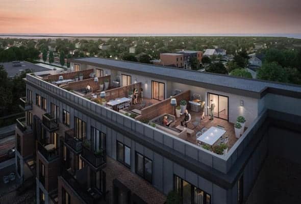 Leslieville neighbourhood