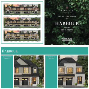 Elevated view of residential building